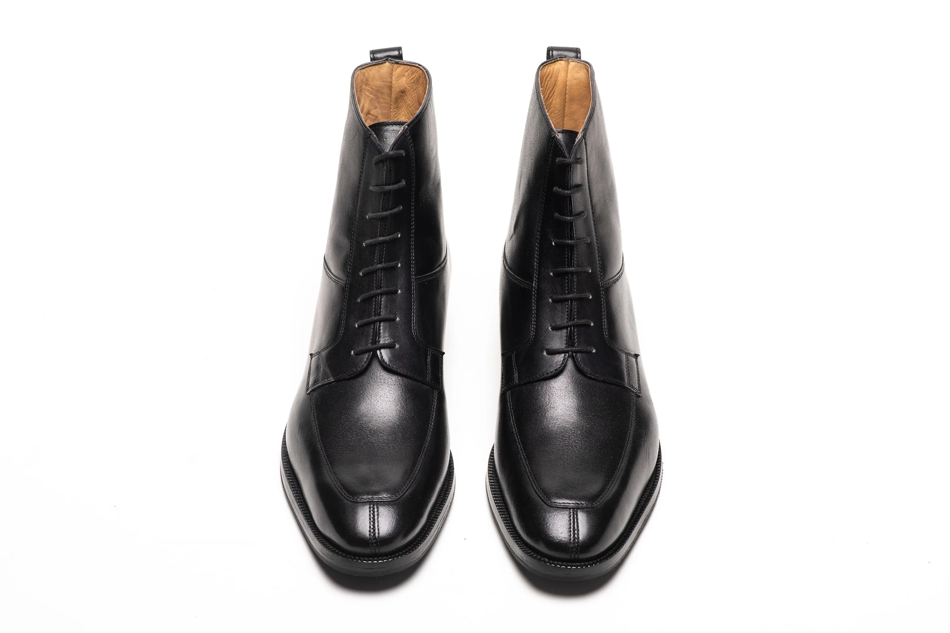 Apron Derby Boot - Black