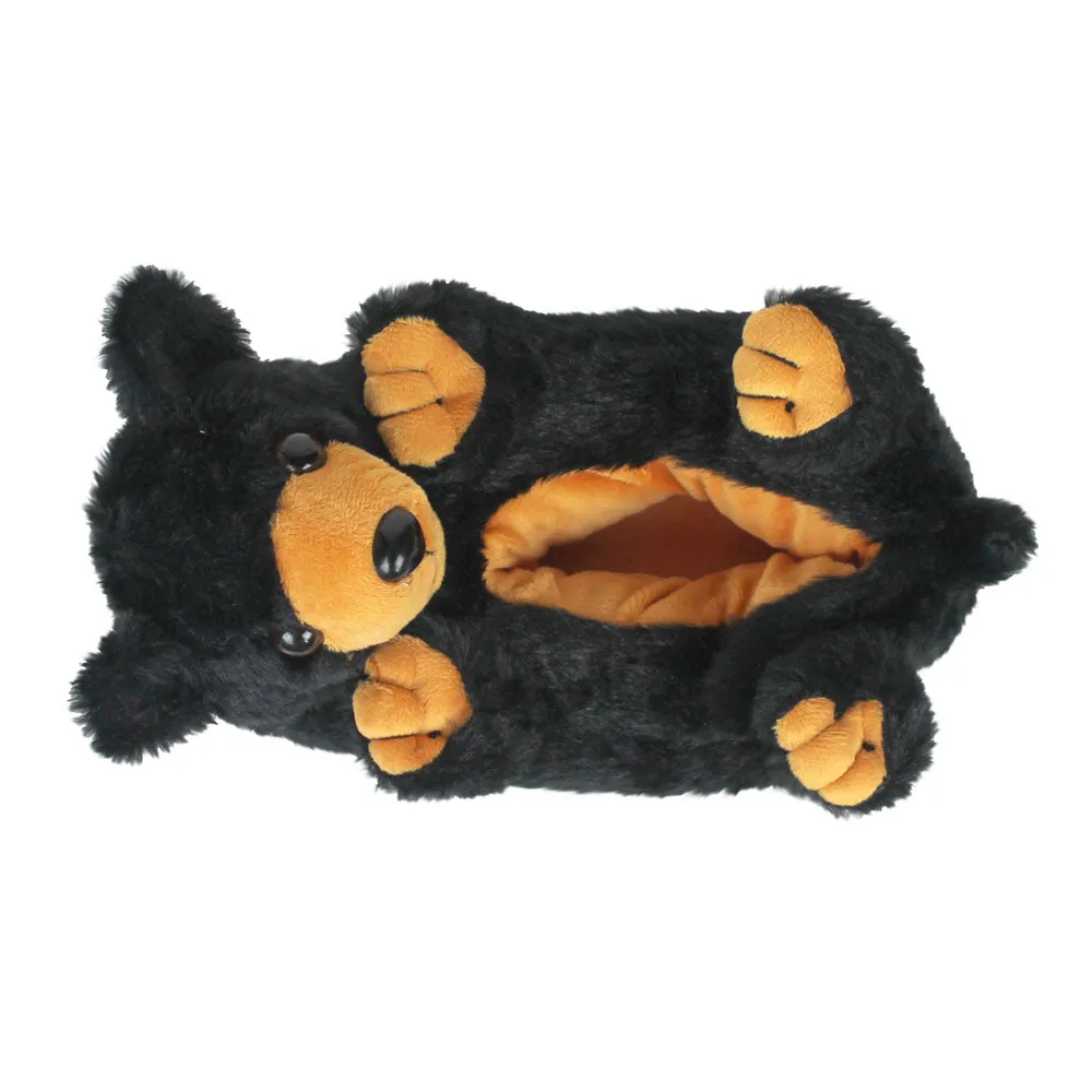 Black Bear Slippers
