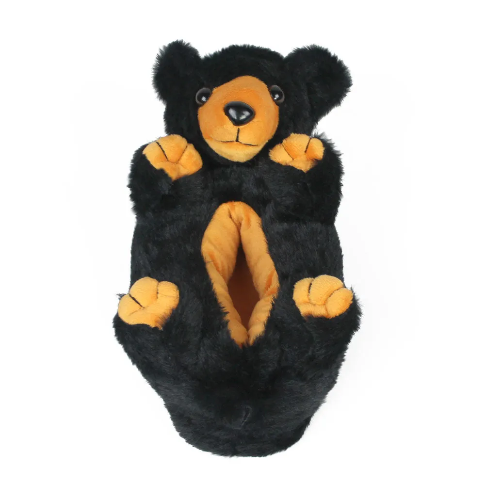 Black Bear Slippers