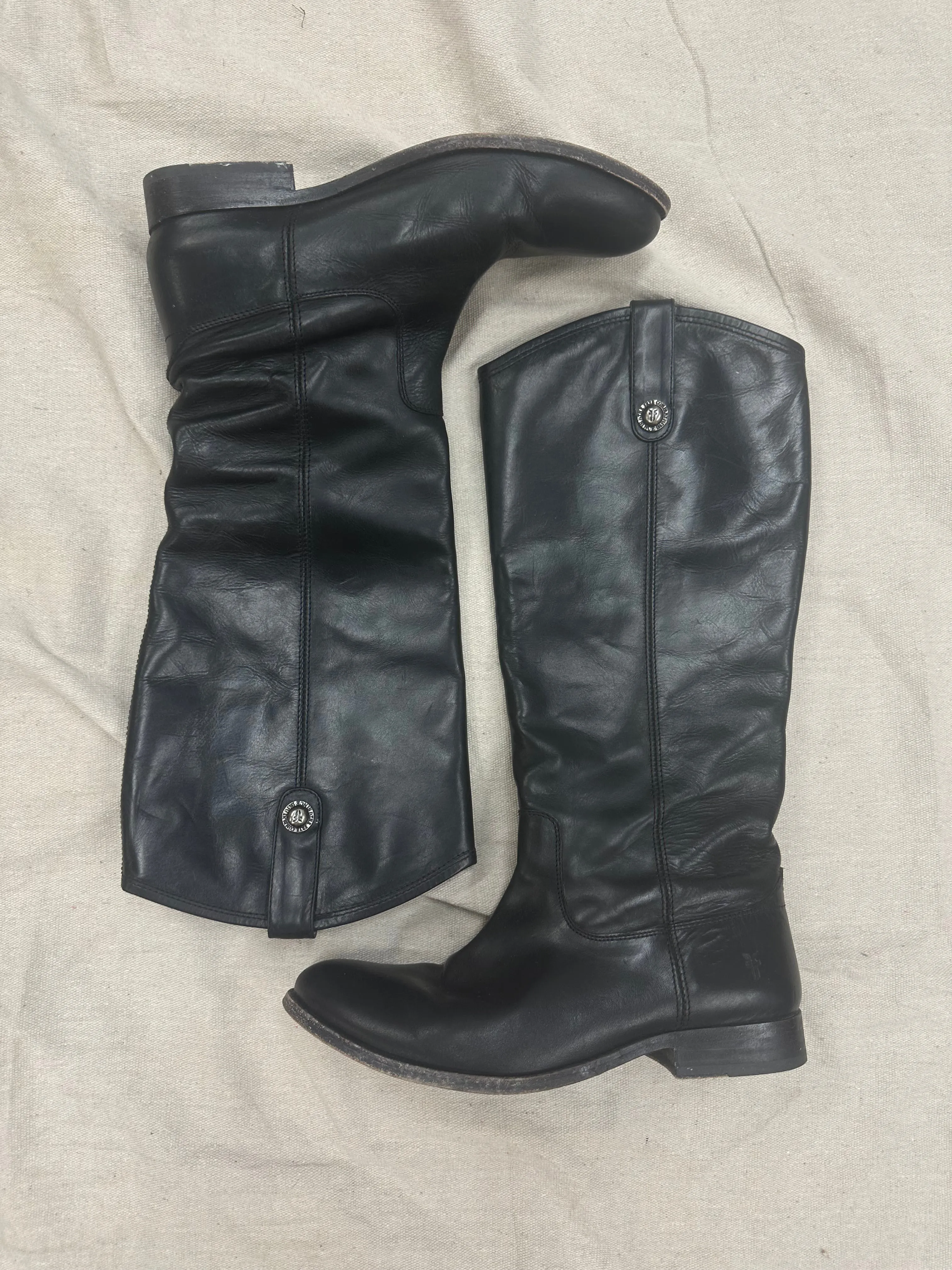 Black Frye Cowboy Boots