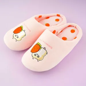 Cobihamu Chan Strawberry Room Slippers