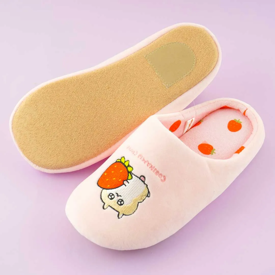 Cobihamu Chan Strawberry Room Slippers