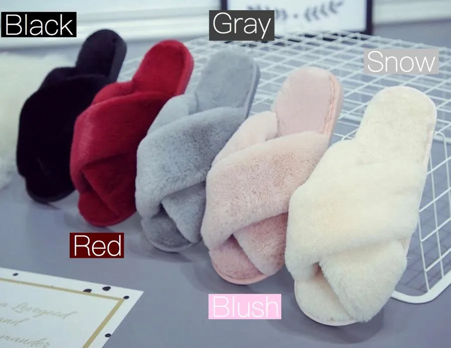 Cozy Cross Over Slippers