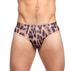 Furry Animal Print Brief Furry Animal Print Brief