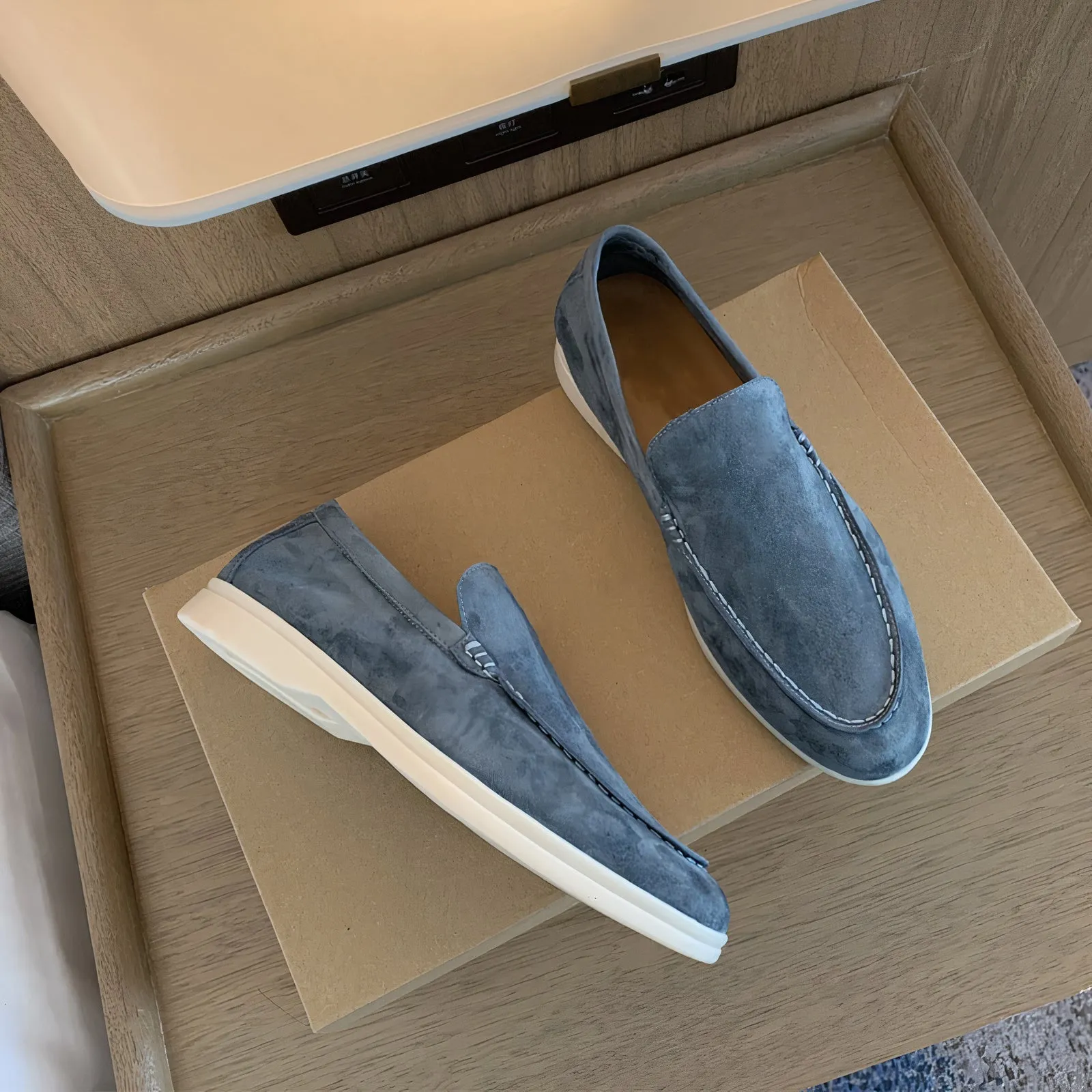 GIO - VINTAGE LEATHER MOCCASINS FOR MEN