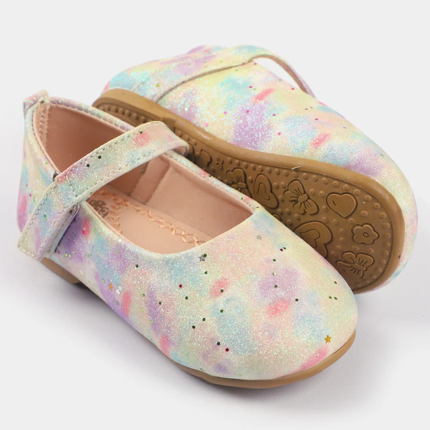 Girls Pumps 1257-Purple