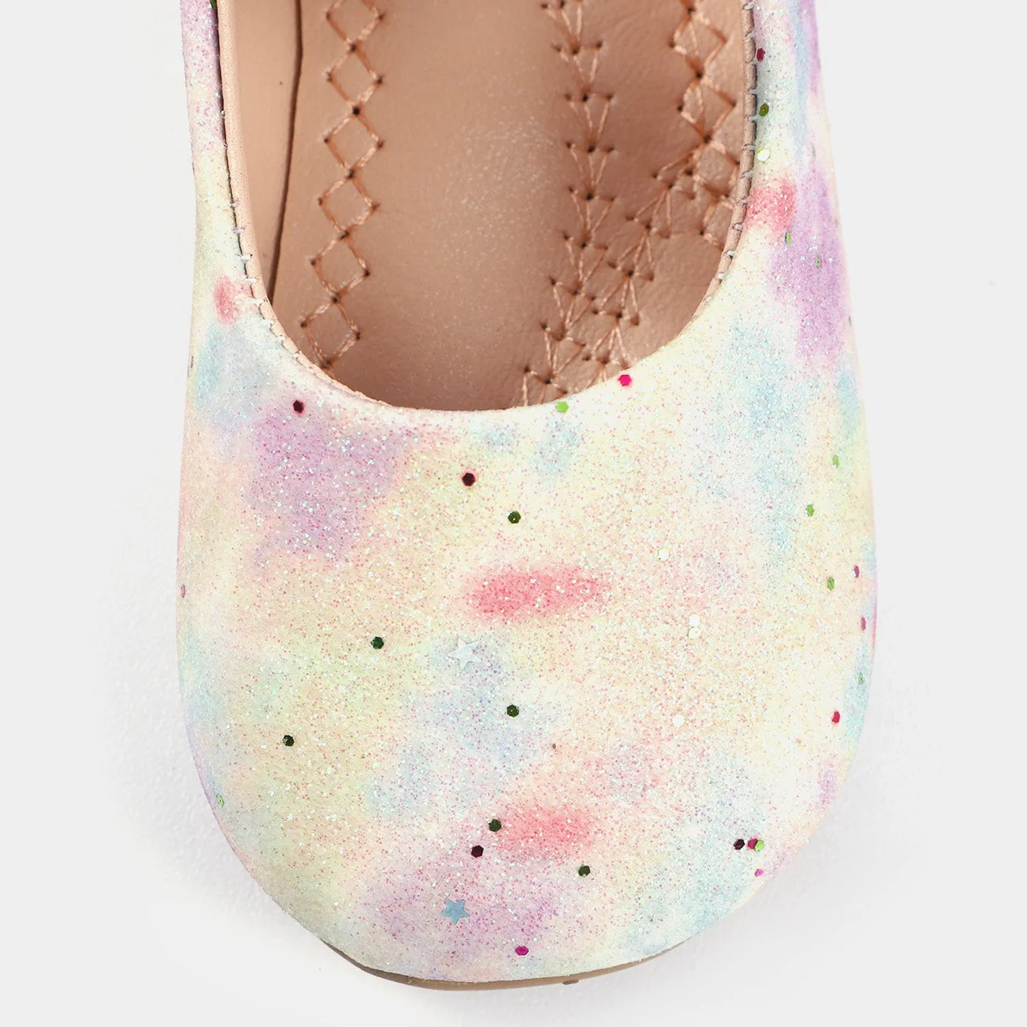 Girls Pumps 1257-Purple