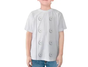 Kid's Chef Inspired Short Sleeve Shirt