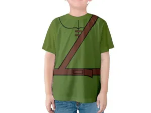 Kid's Robin Hood Inspired Short Sleeve Shirt
