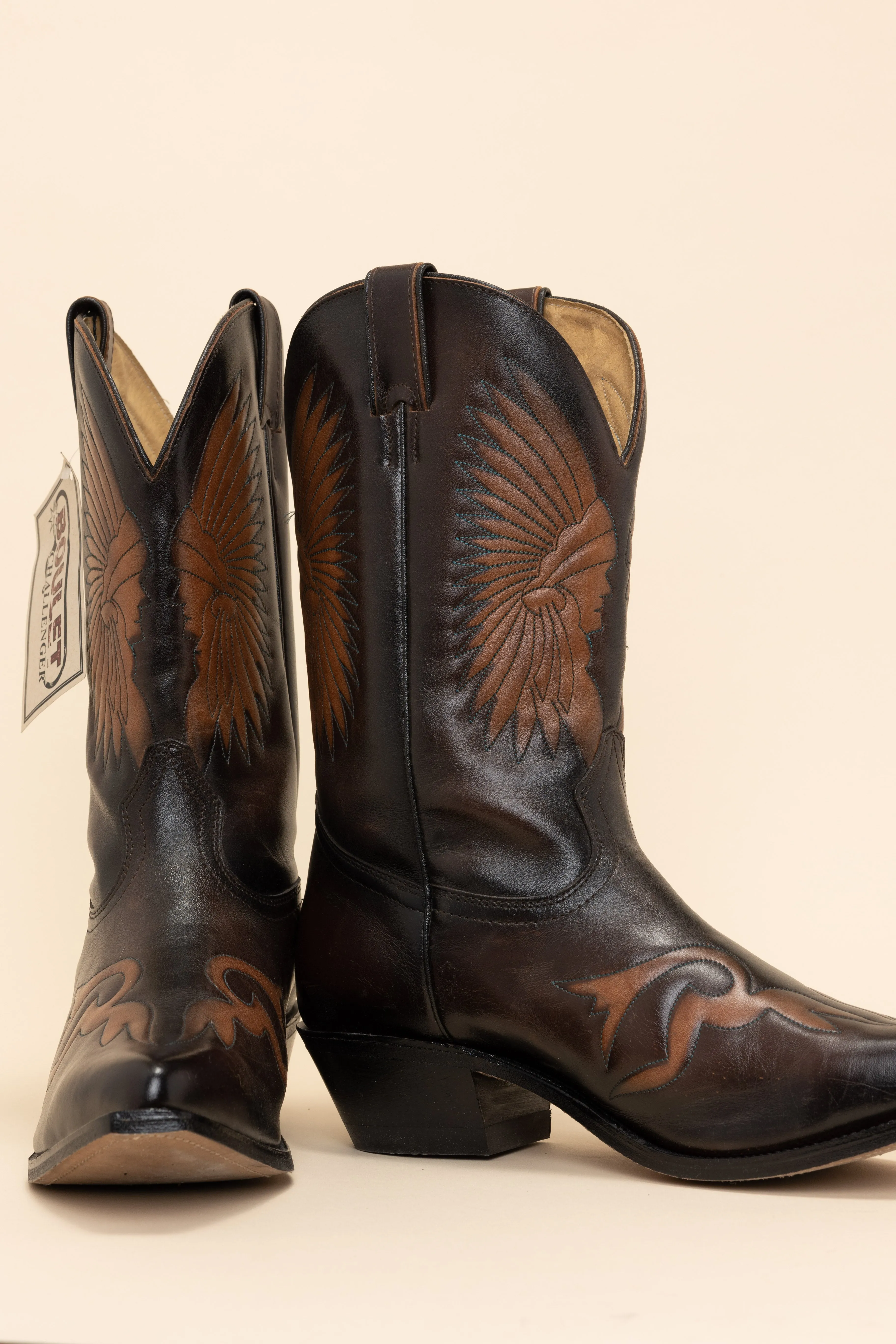 NEW Boulet Men's Cowboy Boots #7809, Made In Canada (Men's 10 2E)