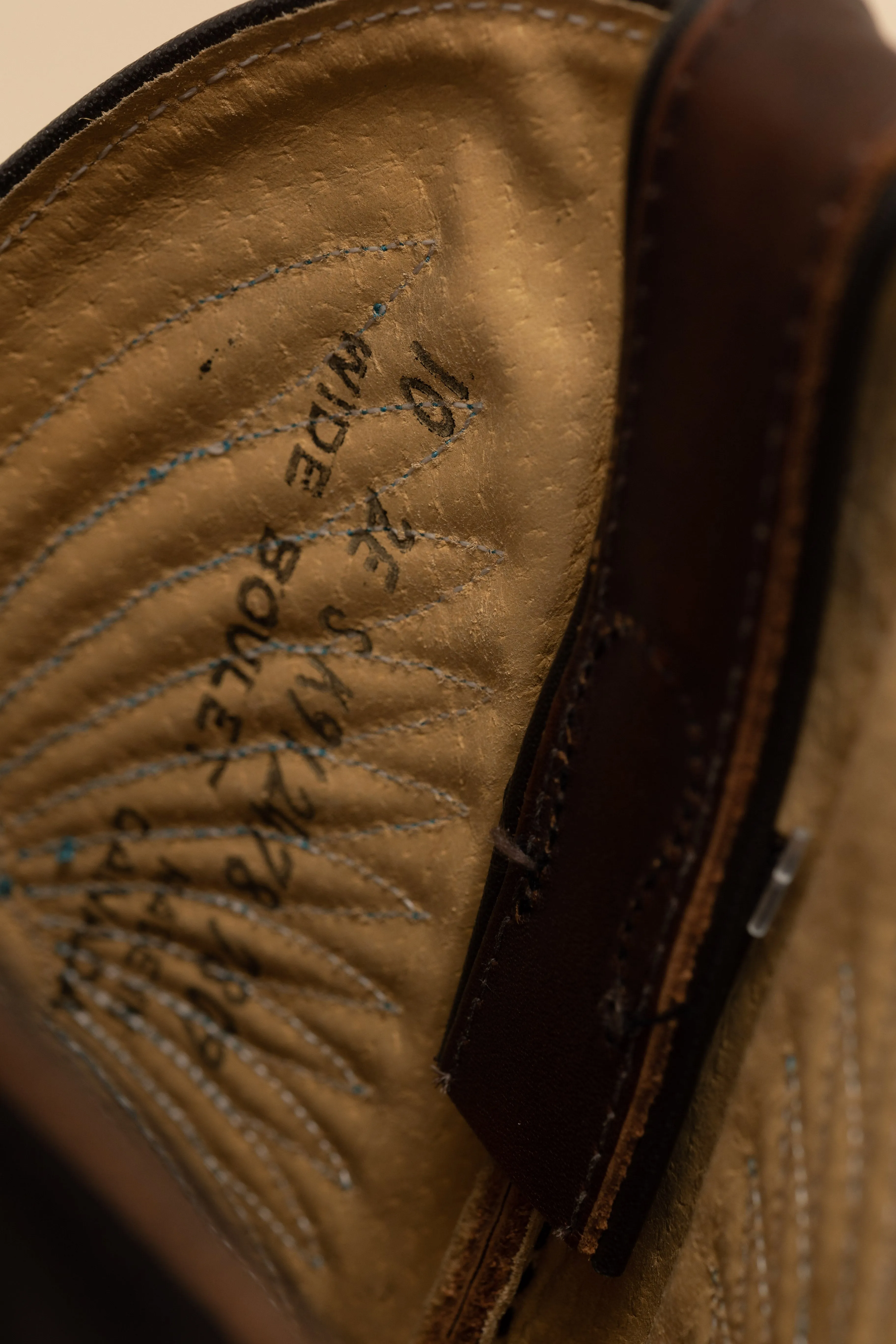 NEW Boulet Men's Cowboy Boots #7809, Made In Canada (Men's 10 2E)