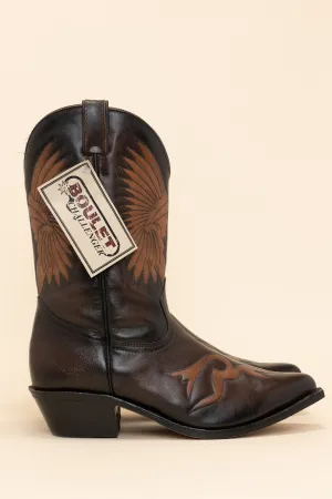 NEW Boulet Men's Cowboy Boots #7809, Made In Canada (Men's 10 2E)