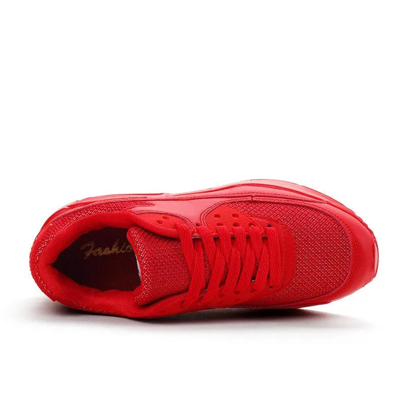 Running Shoes Korean Style Increased Thick-soled Lightweight Women's Sports Shoes
