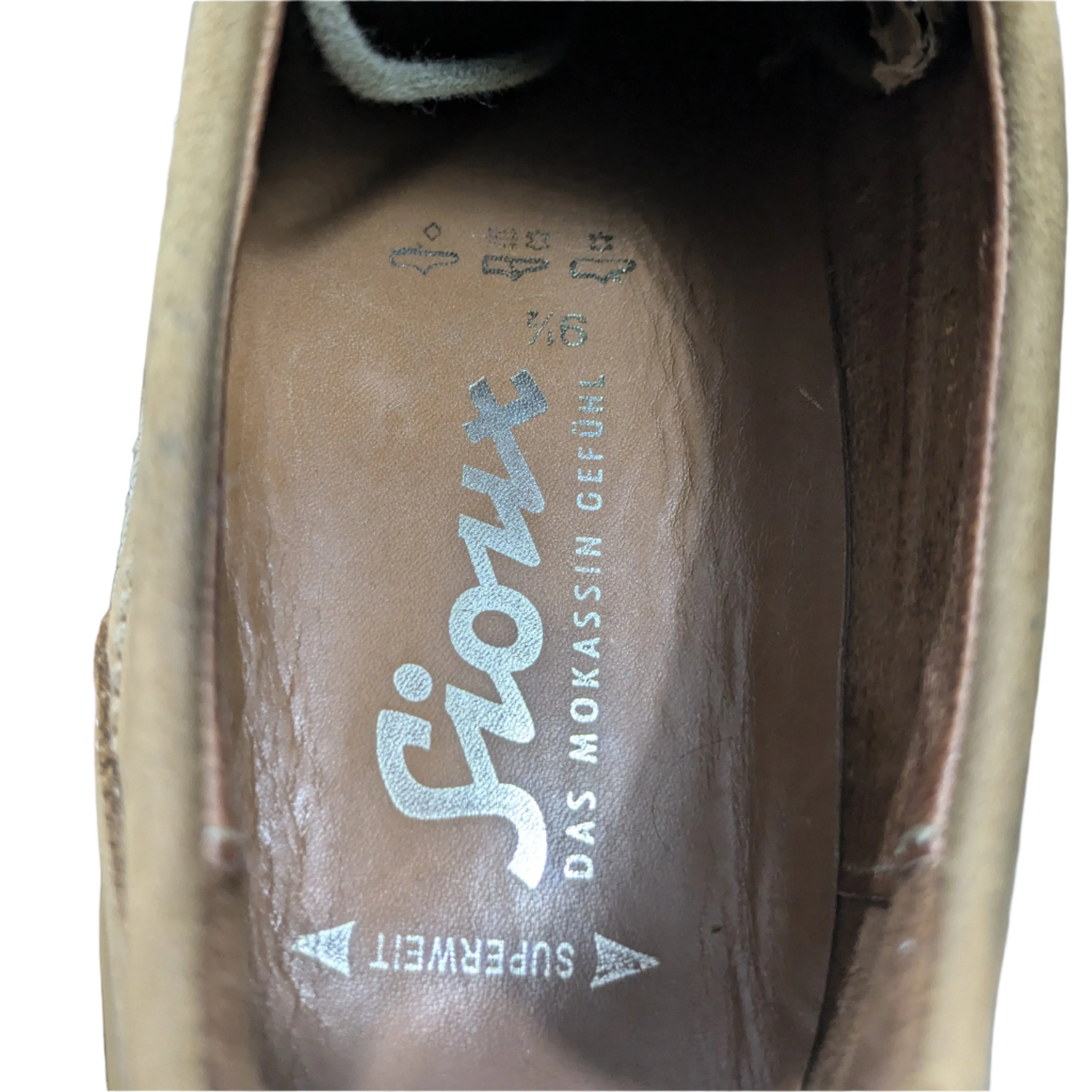 Sioux Adalrik Lace-Up Boots in Brown Size UK 9.5 / EU 44 / US 10.5
