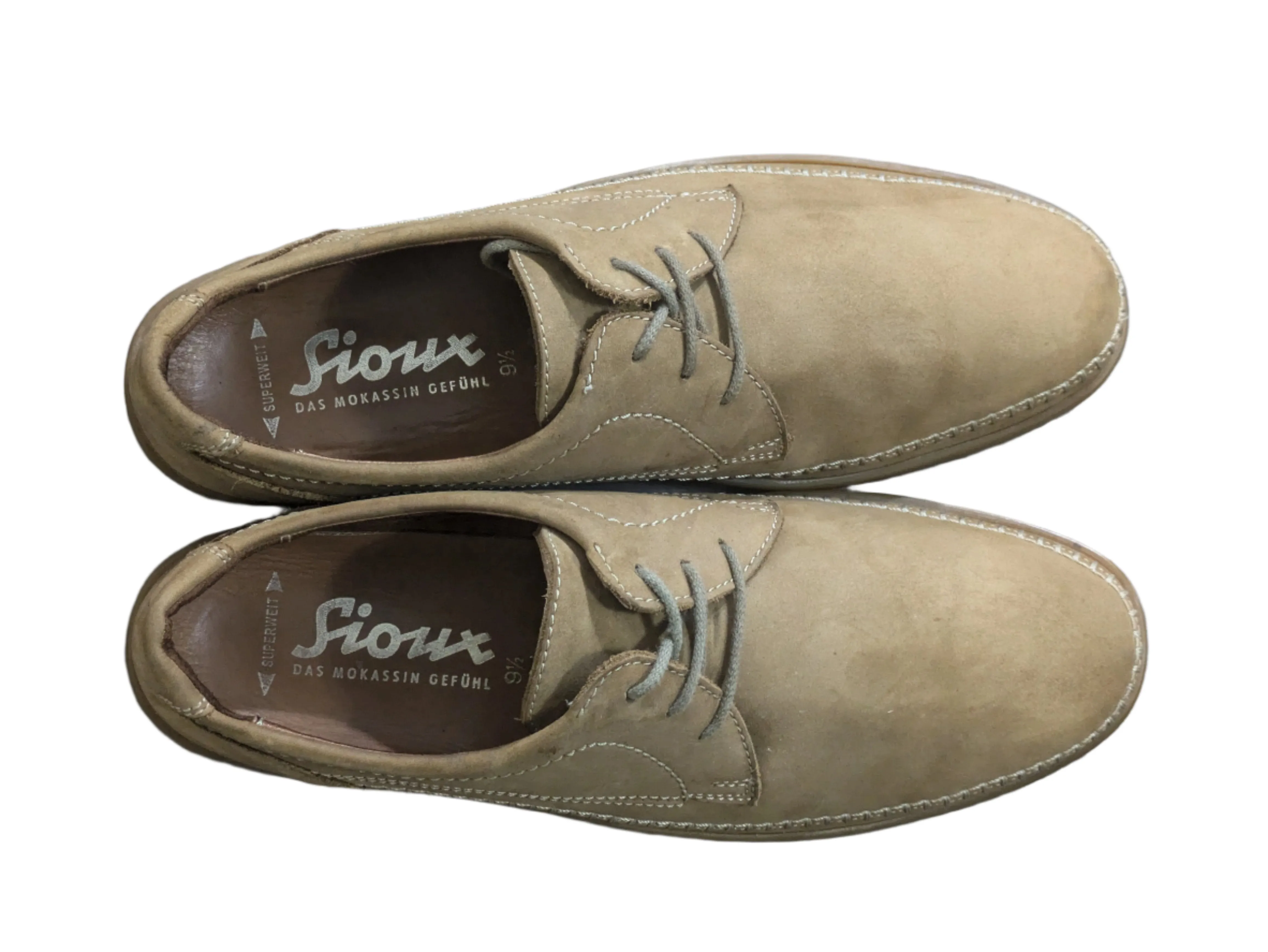 Sioux Adalrik Lace-Up Boots in Brown Size UK 9.5 / EU 44 / US 10.5