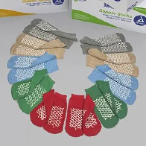 Soft Sole Slipper Socks, Large