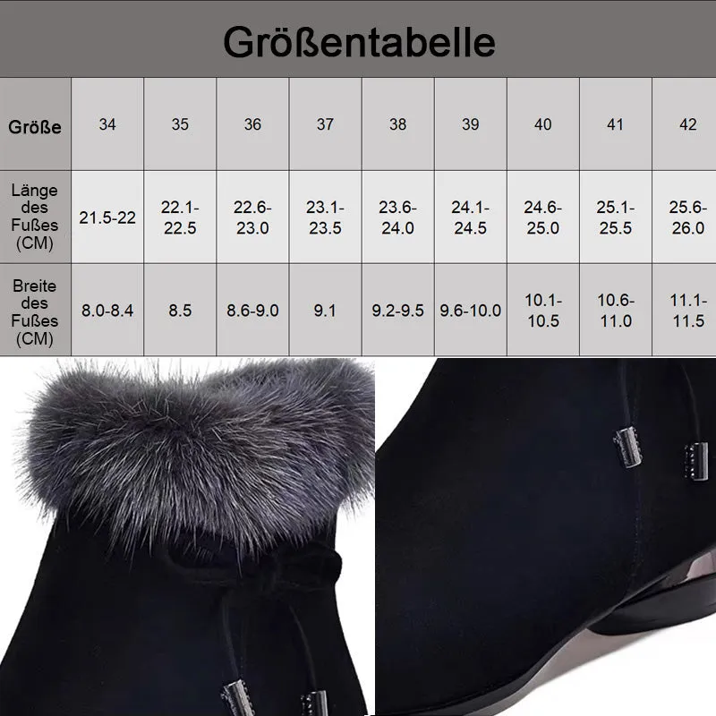 Winter Specials Fashionable, warm, thick and non-slip ankle boots for women